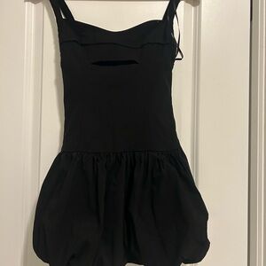 Forever 21 Black Kids Bubble Romper One-Piece